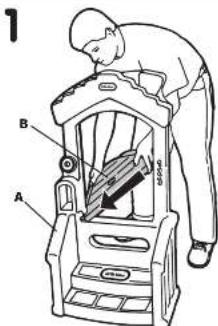 Little Tikes Climb 'n Slide Playhouse - 5