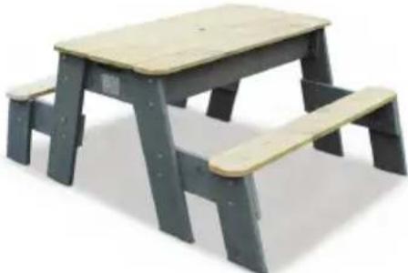 EXIT Aksent Sand Water and Picnictable Deluxe - WAARSCHUWING - 33