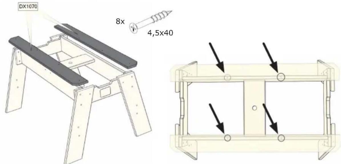 EXIT Aksent Sand Water and Picnictable Deluxe - WAARSCHUWING - 18