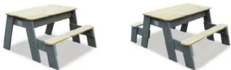 EXIT Aksent Sand Water and Picnictable Deluxe - WAARSCHUWING - 22