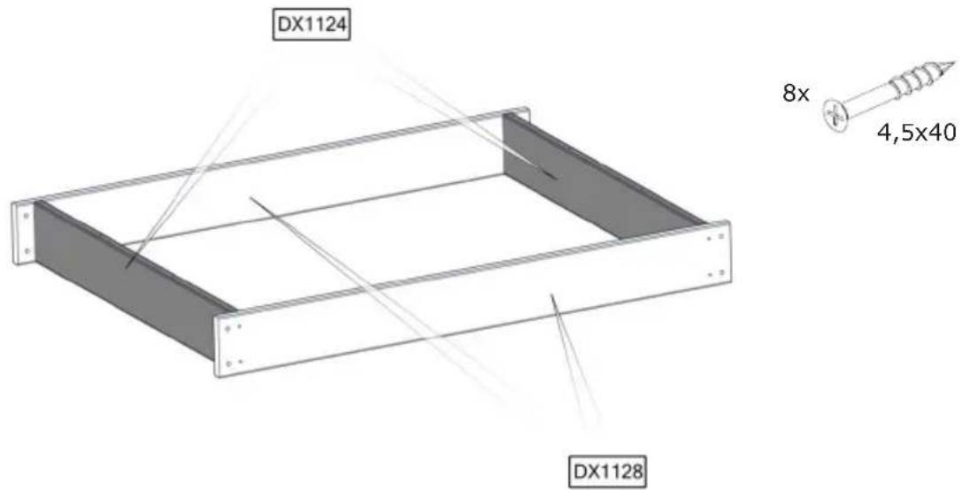 EXIT Aksent Sandtable XL - Assembly / Montage / Montage / L'assemblage - 5
