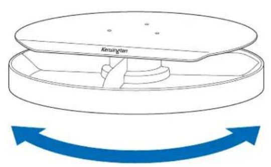 KENSINGTON 60049EU - SmartFit® Spin2™ Monitor Stand - 11