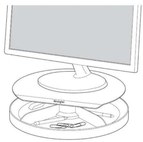 KENSINGTON 60049EU - SmartFit® Spin2™ Monitor Stand - 13