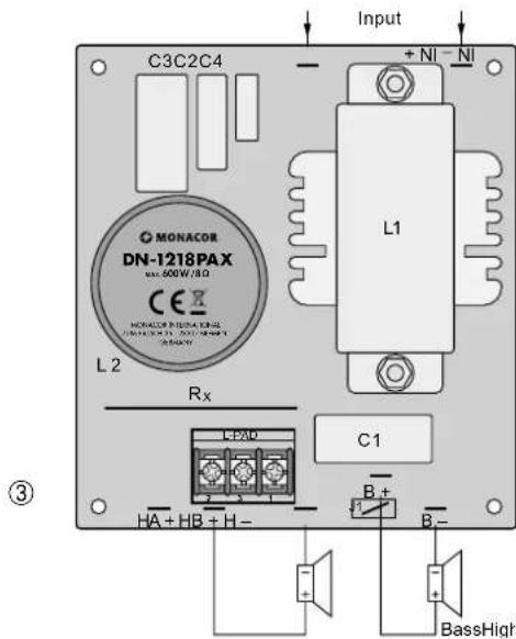 Monacor DN1218PAX - Caracteristiques techniques - 2