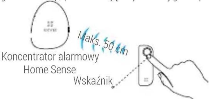 EZVIZ T6 - - Opcja 2 Powiązanie przy użyciu koncentratora alarmowego Home Sense - 1