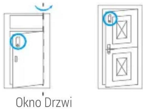 EZVIZ T6 - Instalowanie czujnika otwarcia/zamknięcia - 1