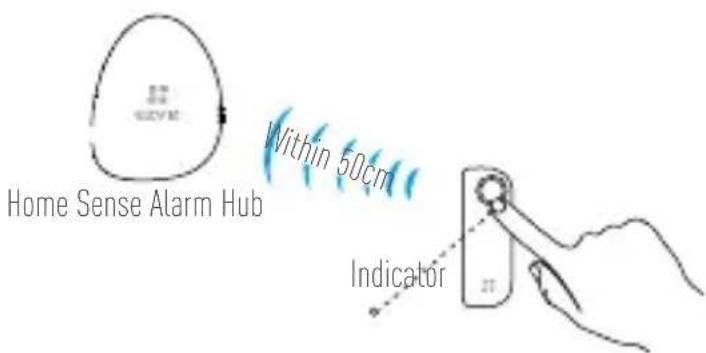 EZVIZ T6 - • Option 2 Add Using the Home Sense Alarm Hub - 1