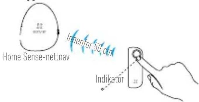 EZVIZ T6 - • Alternativ 2 Legge til ved å bruke Home Sense-nettnav - 1