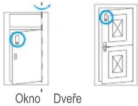 EZVIZ T6 - Montáž detektoru otevření/zavření - 1