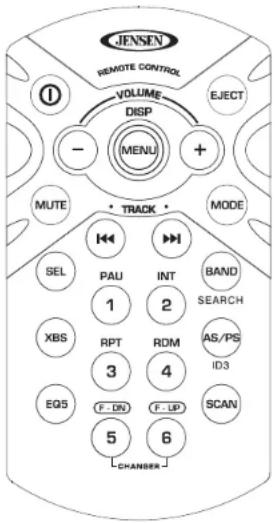 JENSEN MP6211 - PRÉT À ÉTRÉ TÉLECOMMANDE - 1