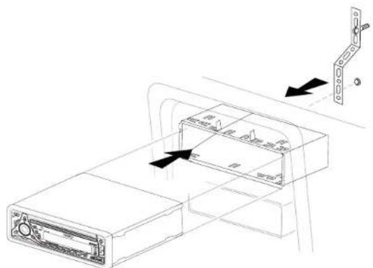 JENSEN MP6211 - Universal Installation Using Mounting Sleeve - 2