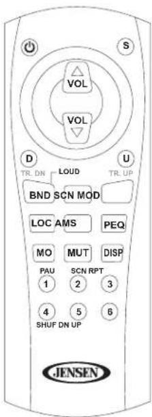 JENSEN MP1313 - CONTROL REMOTO - 1