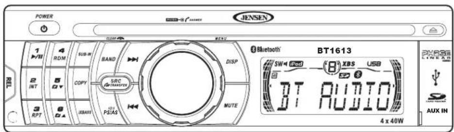 JENSEN BT1613 - Owner's Manual/ Manual del Usario/ Manual de L'Utilisateur - 1