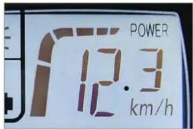 PANASONIC Pedelec Speed - Affichage de la puissance du moteur - 1
