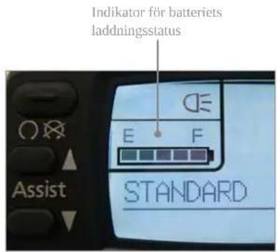 PANASONIC Pedelec Speed - Indikator for batteriets laddningsstatus - 1