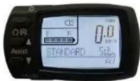 PANASONIC Pedelec Speed - LCD-manoverelement - 1