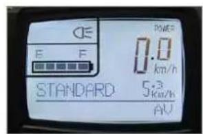 PANASONIC Pedelec Speed - LCD control panel - 4