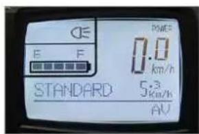PANASONIC Pedelec Speed - LCD-bedieningselement - 4