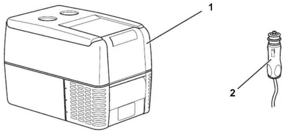 WAECO CoolFreeze CDF45 - WAECO CoolFreeze - 1