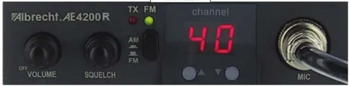 ALBRECHT AE 4200R - Front view - 1