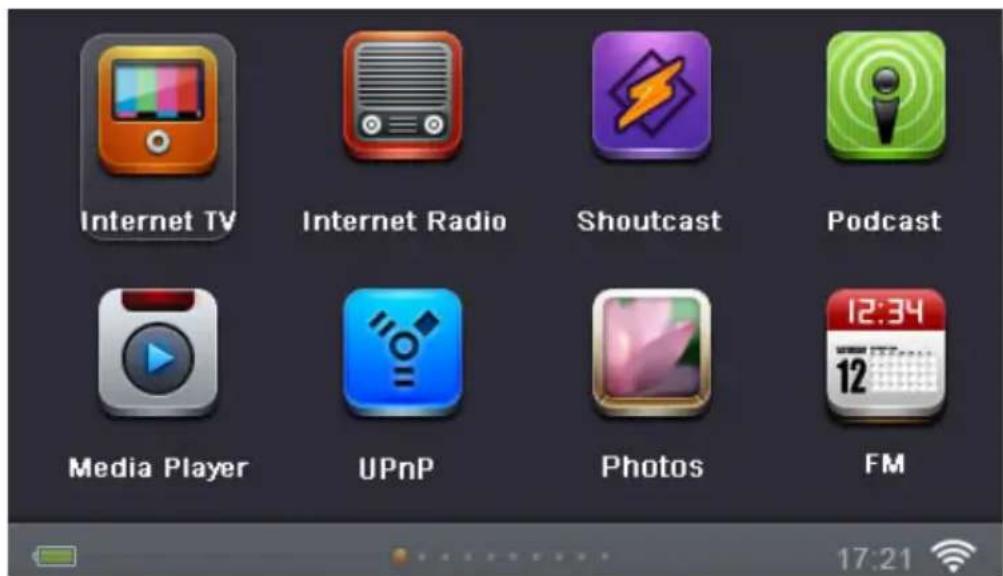ALBRECHT DR 800TV - Start Menu - 1