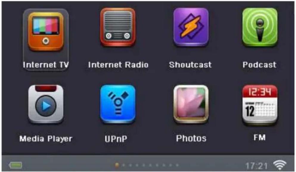 ALBRECHT DR 800TV - Menu Demarrer - 1