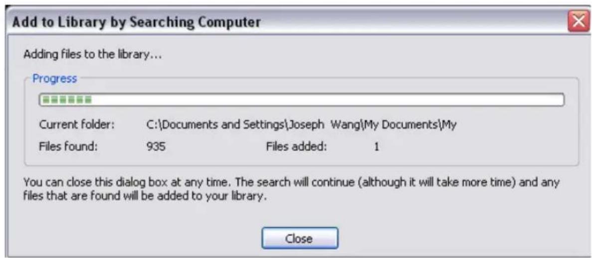 ALBRECHT DR 800TV - UPnP File Sharing - Play files from your PC - 3