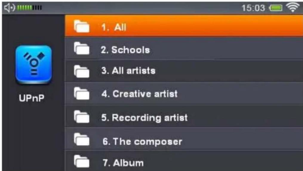 ALBRECHT DR 800TV - Partage de fichiers UPnP - Lire les videos /musique /images à partir du votre PC - 5