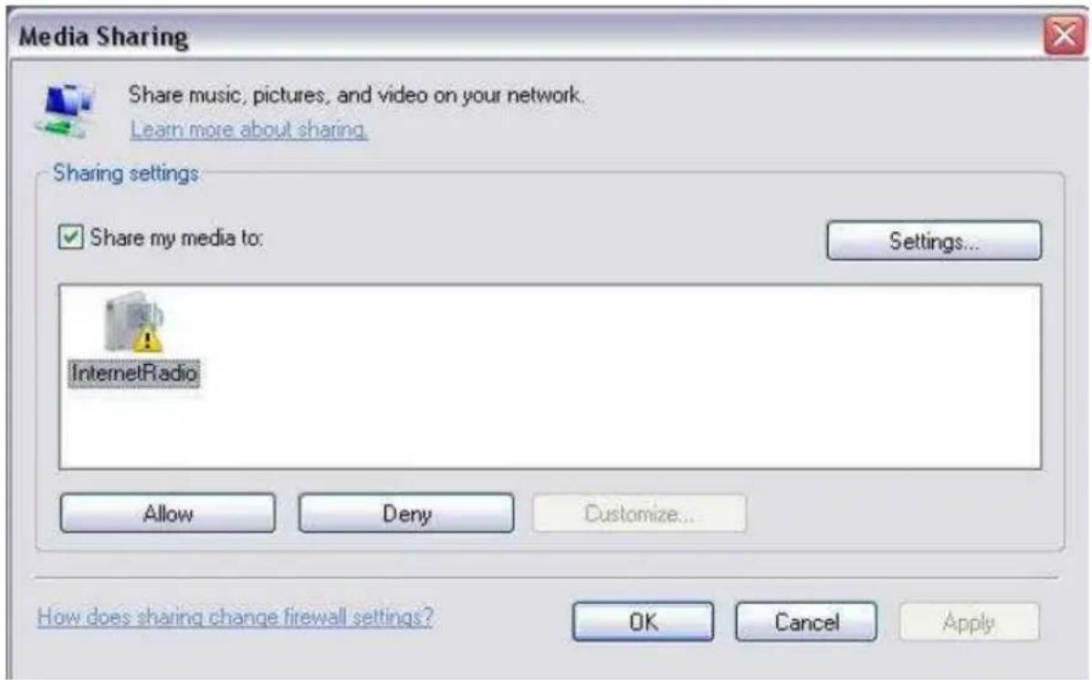 ALBRECHT DR 800TV - Partage de fichiers UPnP - Lire les videos /musique /images à partir du votre PC - 1