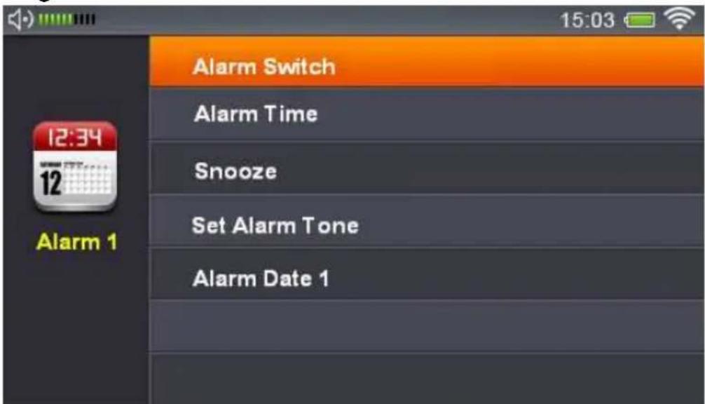 ALBRECHT DR 800TV - Réglage de l'heure, date, calendrier et alarme - 3
