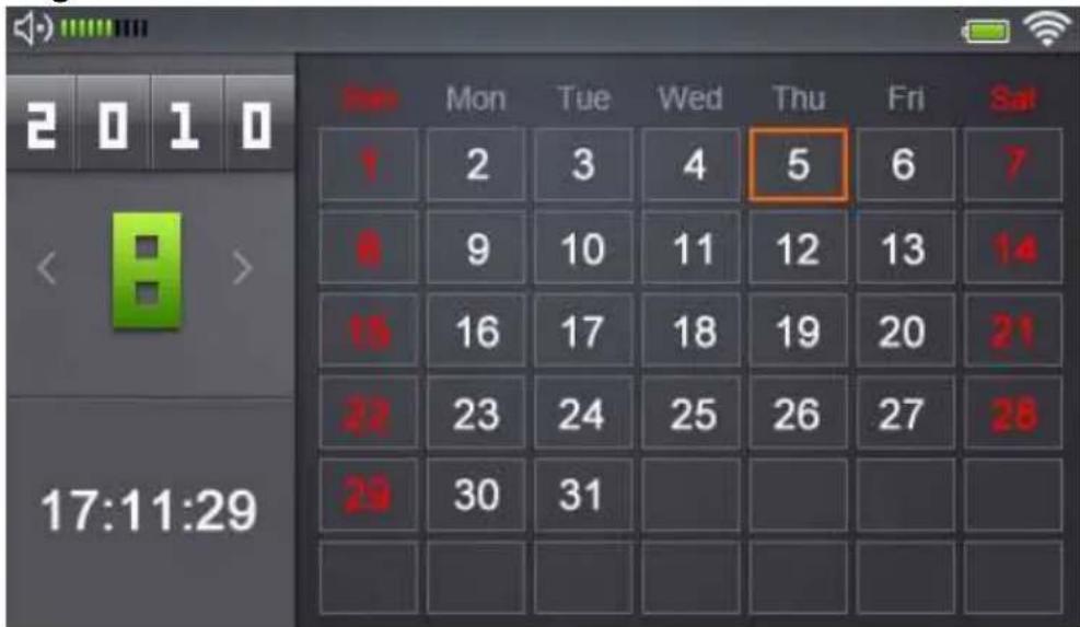 ALBRECHT DR 800TV - Réglage de l'heure, date, calendrier et alarme - 2