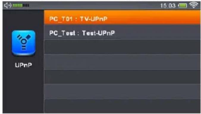 ALBRECHT DR 800TV - UPnP File Sharing - Play files from your PC - 4