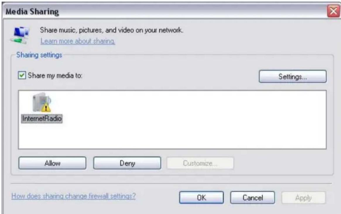 ALBRECHT DR 800TV - UPnP File Sharing - Play files from your PC - 1