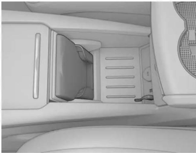 TESLA Model S (2018) - Chargeur de téléphone sans fil - 1