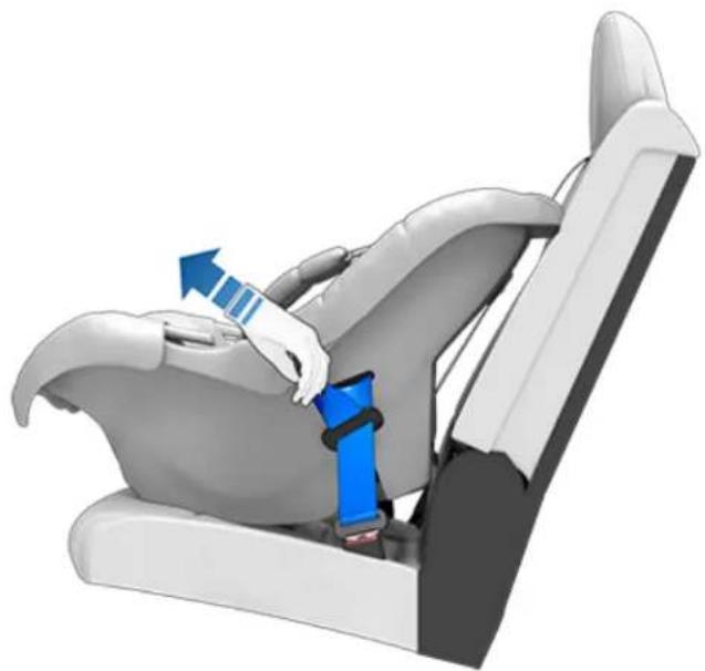 TESLA Model S (2018) - Installation des sièges enfants   ISOFIX - 5