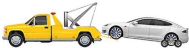 TESLA Model S (2018) - Méthodes de transportapprovées - 2