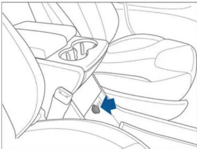 TESLA Model S (2018) - Basse tension Prise de courant - 1
