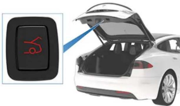 TESLA Model S (2018) - Réglage de la hauteur d'ouverture du hayon - 1