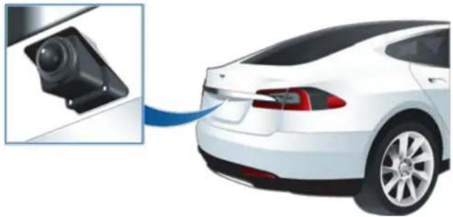 TESLA Model S (2018) - Emplacement de laamera - 1