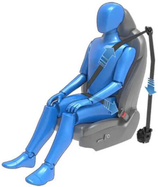 TESLA Model S (2018) - Prétendeurs de ceinture de sécurité - 1