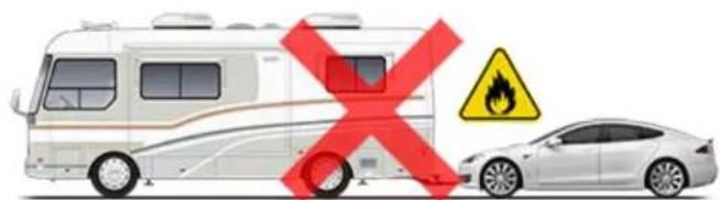 TESLA Model S (2018) - LE TRANSPORT NE DOIT PAS ETRE EFFECTUÉ AVEC LES ROUES EN CONTACT AVEC LE SOL - 3