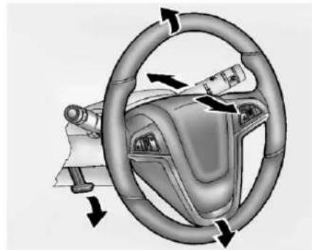 Buick Encore (2018) - Réglagedevolantde direction - 1