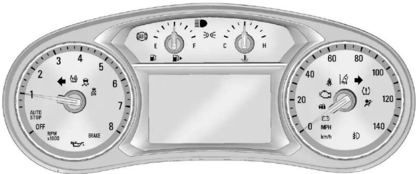 Buick Encore (2018) - Combinéd'instruments - 2
