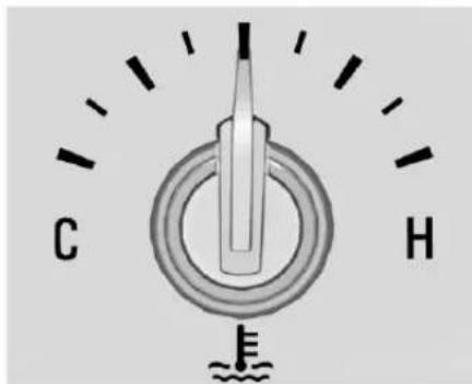 Buick Encore (2018) - Indicateurdetempérature   duliquide   refroidissementdu   moteur - 2