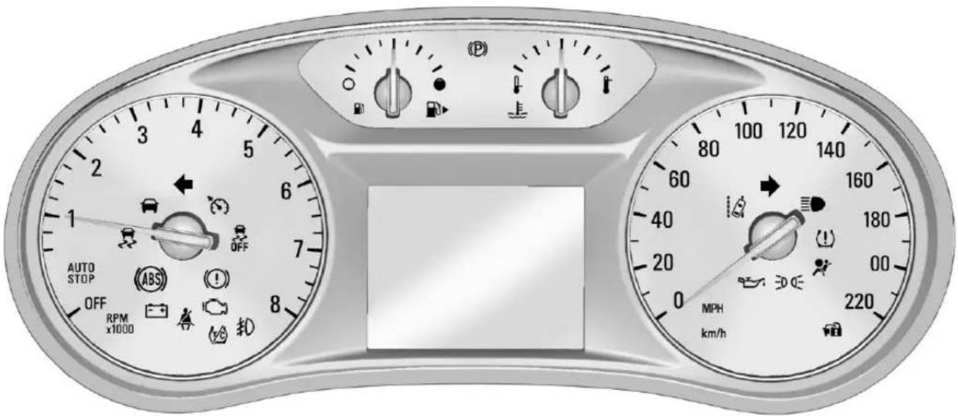 Buick Encore (2018) - Combinéd'instruments - 1