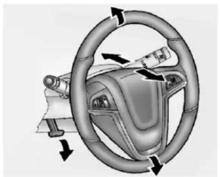 Buick Encore (2018) - Réglagedevolantde direction - 1