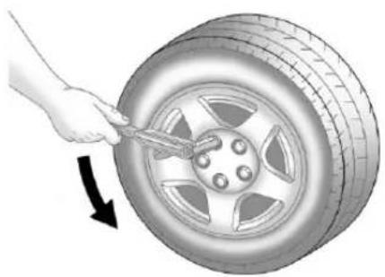 Buick Encore (2018) - Déposed'unpneucreveet installationdupneude rechange - 1