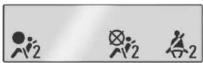 CHEVROLET Cruze (2018) - Systémededétctiondes occupants - 2