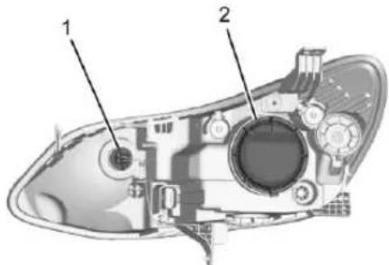 CHEVROLET Cruze (2018) - Pharesetclignotants avant - 2