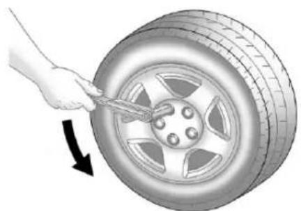 CHEVROLET Cruze (2018) - Déposé'unpneucreveet installationdupneude rechange - 1